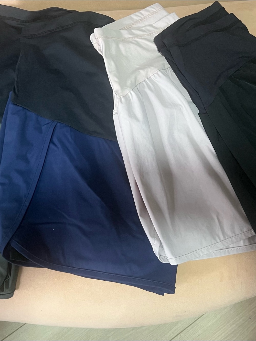 4 BeMaternity Women’s Athletic Shorts - Grey, Navy, Blush, Black